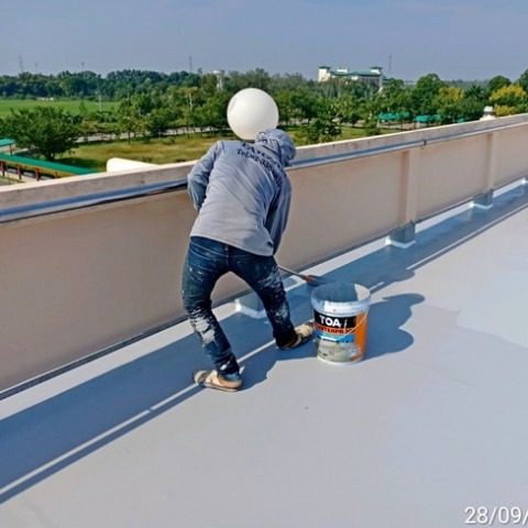 งานทากันซึมดาดฟ้าอาคาร